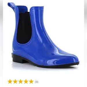 Seven7 Dover Chelsea Guswnt Waterproof Rain Boots Size 8 NWOT